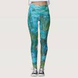 Claude Monet Water Lilies Nymphéas Gallery Leggings<br><div class="desc">Claude Monet. Water Lilies Nymphéas. c) 1915. Öl auf Leinwand. Originelle Kunstmalerei des berühmten französischen Impressionisten Claude Monet.</div>