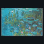 Claude Monet Water Lilies Nymphéas Gallery Seidenpapier<br><div class="desc">Claude Monet. Water Lilies Nymphéas. c) 1915. Öl auf Leinwand. Originelle Kunstmalerei des berühmten französischen Impressionisten Claude Monet.</div>