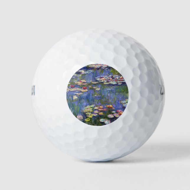 Claude Monet - Water Lilies / Nympheas Golfball (Vorderseite)
