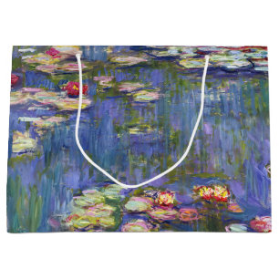 Claude Monet - Water Lilies / Nympheas Große Geschenktüte