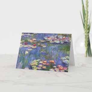 Claude Monet - Water Lilies / Nympheas Karte