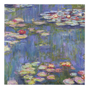 Claude Monet - Water Lilies / Nympheas Künstlicher Leinwanddruck