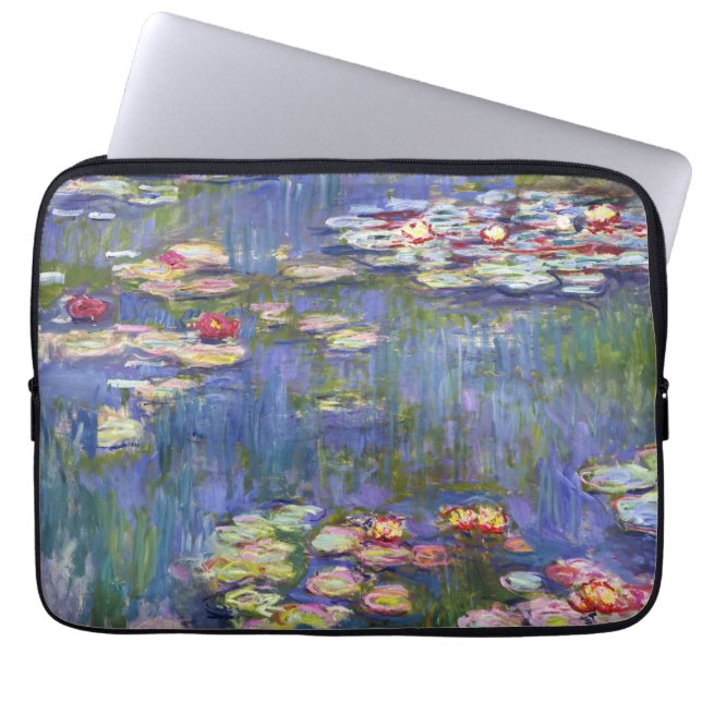 Claude Monet - Water Lilies / Nympheas Laptopschutzhülle (Vorderseite)