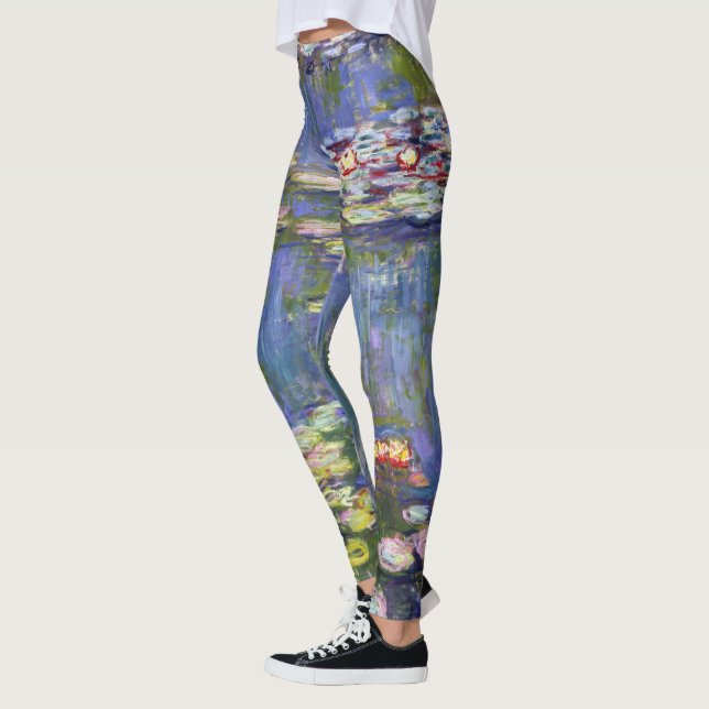 Claude Monet - Water Lilies / Nympheas Leggings (Links)