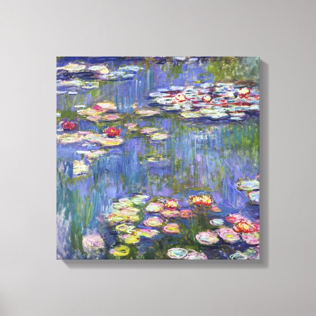 Claude Monet - Water Lilies / Nympheas Leinwanddruck (Vorderseite)