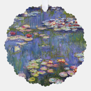 Claude Monet - Water Lilies / Nympheas Ornament Karte
