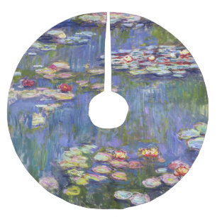 Claude Monet - Water Lilies / Nympheas Polyester Weihnachtsbaumdecke