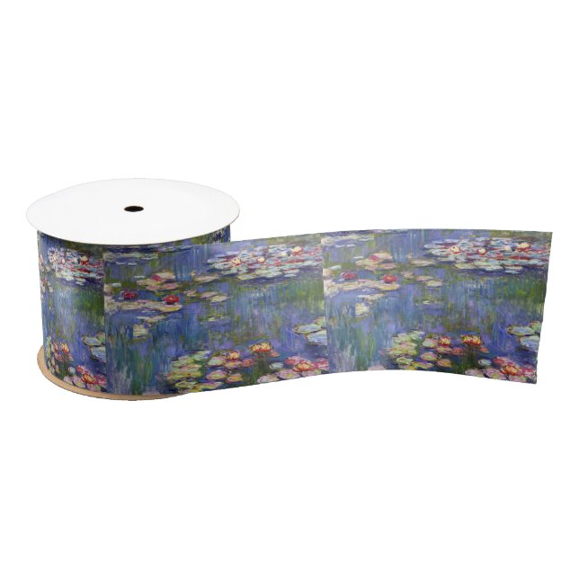 Claude Monet - Water Lilies / Nympheas Satinband (Spule)