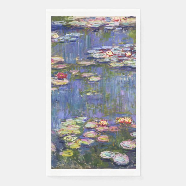 Claude Monet - Water Lilies / Nympheas Serviette (Vorderseite)