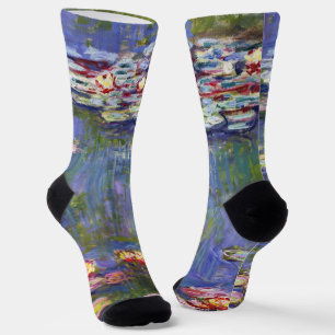 Claude Monet - Water Lilies / Nympheas Socken