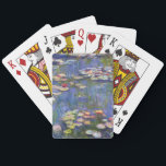 Claude Monet - Water Lilies / Nympheas Spielkarten<br><div class="desc">Water Lilies / Nympheas - Claude Monet,  1916</div>
