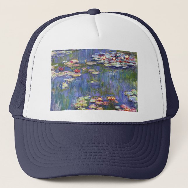 Claude Monet - Water Lilies / Nympheas Truckerkappe (Vorderseite)