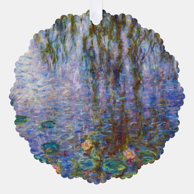 Claude Monet - Water Lilies Ornament Karte (Vorderseite)