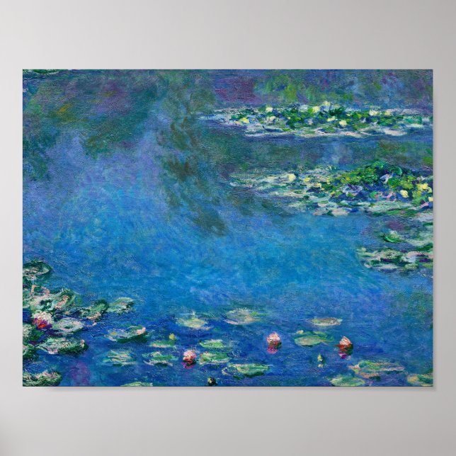 Claude Monet - Water Lilies Poster (Vorne)