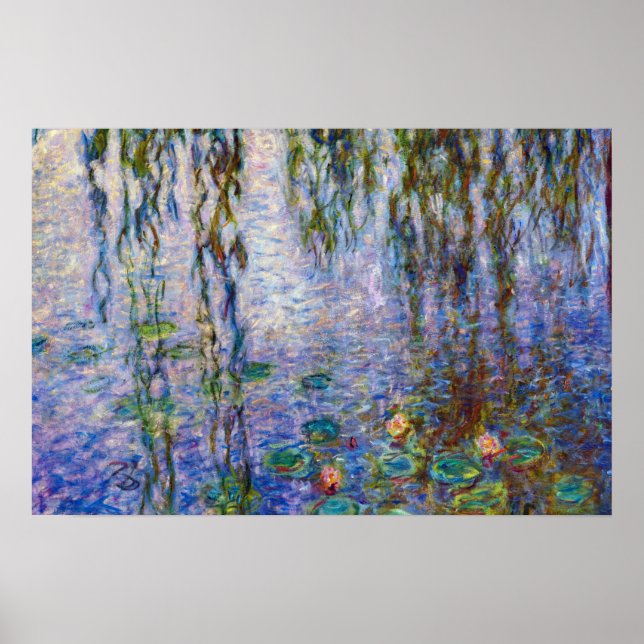 Claude Monet - Water Lilies Poster (Vorne)