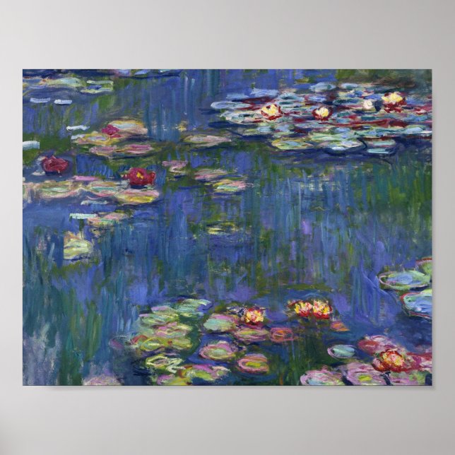Claude Monet - Water Lilies Poster (Vorne)