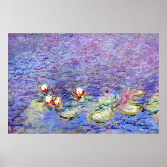 Claude Monet - Water Lilies Poster (Vorne)