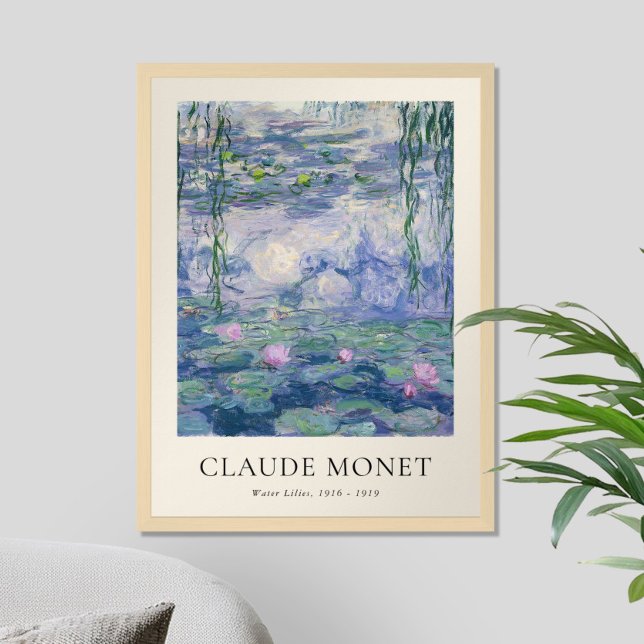 Claude Monet Water Lilies Poster (Von Creator hochgeladen)