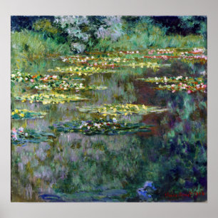 Claude Monet Water Lilies Poster