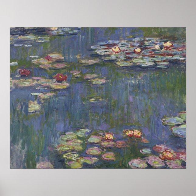 Claude Monet - Water Lilies Poster (Vorne)