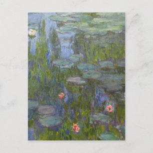 Claude Monet - Water Lilies Postkarte