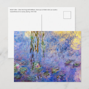 Claude Monet - Water Lilies Postkarte