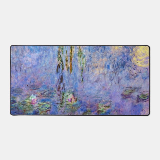 Claude Monet - Water Lilies Schreibtischunterlage (Vorderseite)