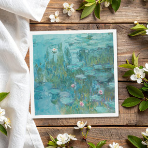 Claude Monet Water Lilies Serviette
