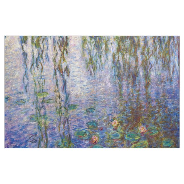 Claude Monet - Water Lilies Stoff (Yard (91,4 cm))