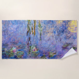 Claude Monet - Water Lilies Strandtuch
