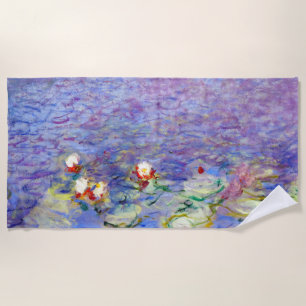 Claude Monet - Water Lilies Strandtuch