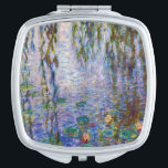 Claude Monet - Water Lilies Taschenspiegel<br><div class="desc">Water Lilies / Nympheas von Claude Monet 1916-1919</div>