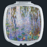 Claude Monet - Water Lilies Taschenspiegel<br><div class="desc">Water Lilies / Nympheas von Claude Monet 1916-1919</div>