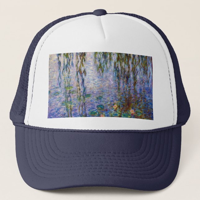 Claude Monet - Water Lilies Truckerkappe (Vorderseite)