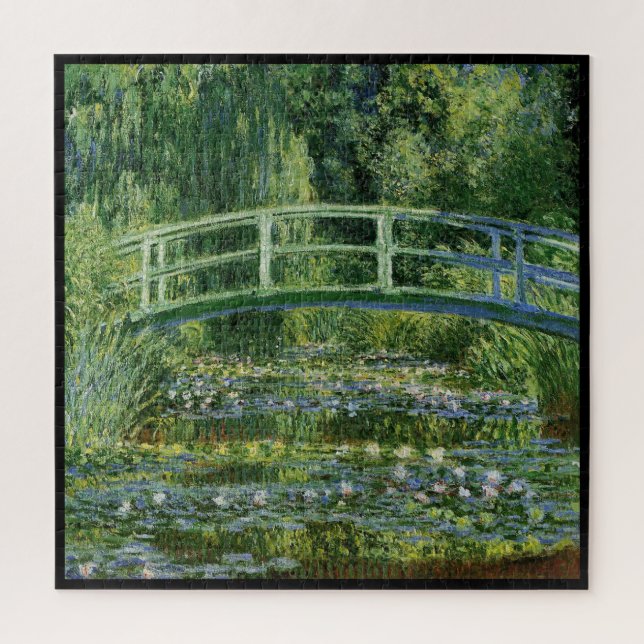 Claude Monet, Water Lilies und die japanische Brüc Puzzle (Vertikal)