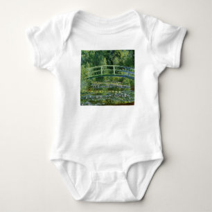 Claude Monet Water Lilies und Japanische Brücke Baby Strampler