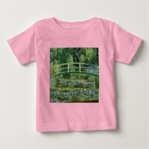 Claude Monet Water Lilies und Japanische Brücke Baby T-shirt