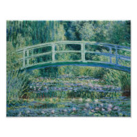 Claude Monet - Water Lilies und Japanische Brücke