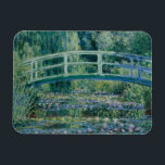 Claude Monet - Water Lilies und Japanische Brücke Magnet<br><div class="desc">Water Lilies und japanische Brücke von Claude Monet, 1899. Claude Monet war Gründer der französischen Impressionistischen Malerei und der beständigste und produktivste Praktizierende der Philosophie der Bewegung, seine Wahrnehmungen vor der Natur zu äußern, vor allem, wie sie auf Landschaftsmalerei in der Luft angewandt werden. Der Begriff "Impressionismus" leitet sich aus...</div>