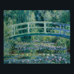 Claude Monet - Water Lilies und Japanische Brücke Poster<br><div class="desc">Water Lilies und japanische Brücke von Claude Monet, 1899. Claude Monet war Gründer der französischen Impressionistischen Malerei und der beständigste und produktivste Praktizierende der Philosophie der Bewegung, seine Wahrnehmungen vor der Natur zu äußern, vor allem, wie sie auf Landschaftsmalerei in der Luft angewandt werden. Der Begriff "Impressionismus" leitet sich aus...</div>