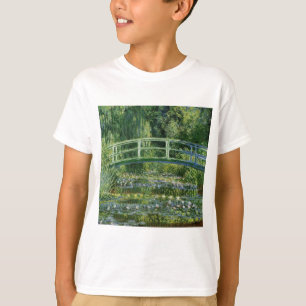 Claude Monet Water Lilies und Japanische Brücke T-Shirt