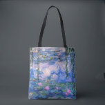 Claude Monet Water Lilies Vintage BlumenHD Art<br><div class="desc">Claude Monet Water Lilies Vintage florale HD Art Tote Bag.
Water Lilies Gemälde von Claude Monet. Gemalt zwischen 1916 und 1919.</div>