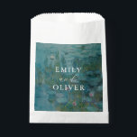 Claude Monet Water Lilies Wedding Geschenktütchen<br><div class="desc">Gastgeschenk Hochzeit Taschen mit Claude Monet Water Lilies Malerei.</div>