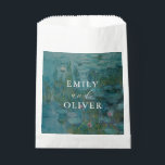 Claude Monet Water Lilies Wedding Geschenktütchen<br><div class="desc">Gastgeschenk Hochzeit Taschen mit Claude Monet Water Lilies Malerei.</div>