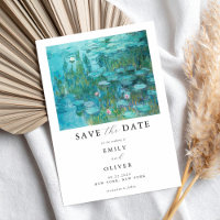 Claude Monet Water Lilies Wedding