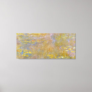 Claude Monet - Water Lilies ( Yellow Nirvana) Leinwanddruck
