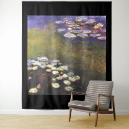 Claude Monet, Water Lilies, zu Grün und Lila Wandteppich