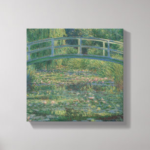 Claude Monet Water-Liliy Pond – Japanese bridge Leinwanddruck
