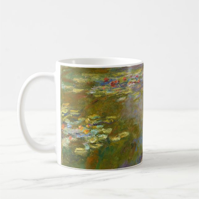Claude Monet - Water Lily Pond 1917 Kaffeetasse (Links)