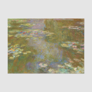 Claude Monet - Water Lily Pond 1917 Seidenpapier
